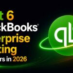 Best 6 QuickBooks Enterprise Hosting Providers in 2026 featured image with QuickBooks logo, modern dark background, green and orange neon accents, and ReaThis branding.