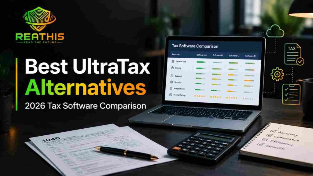 Professional tax software alternatives represented with the ReaThis technology logo