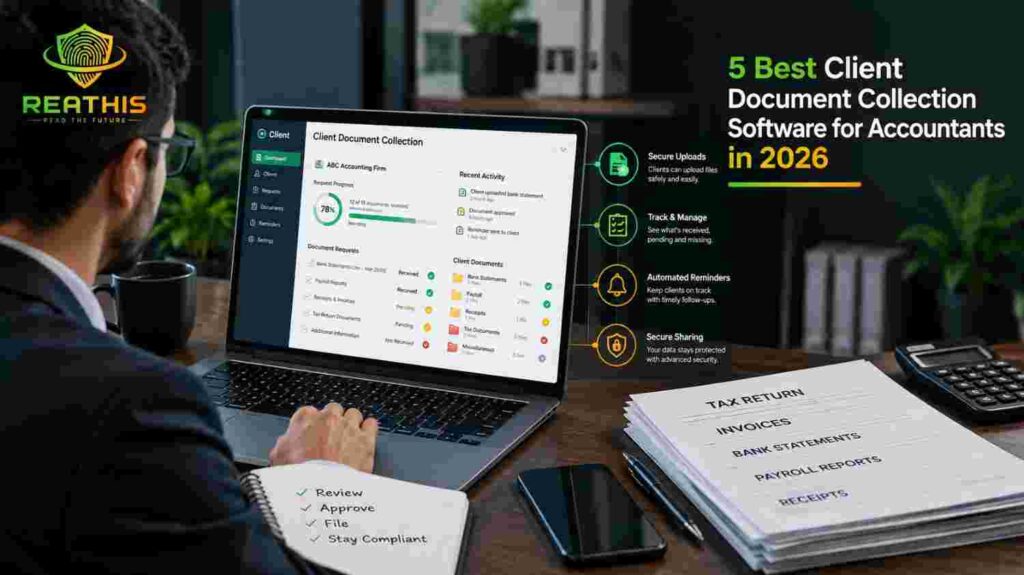 Client document collection software comparison for accountants in 2026
