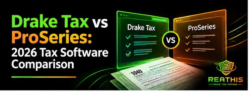 ReaThis graphic comparing Drake Tax and ProSeries tax software