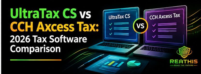 ReaThis graphic comparing UltraTax CS and CCH Axcess Tax software
